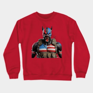 Patriot Panther by focusln Crewneck Sweatshirt